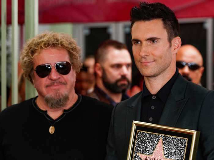 In 2017, Sammy Hagar of Van Halen and Adam Levine of Maroon 5 launched Santo, a brand of mezquila.