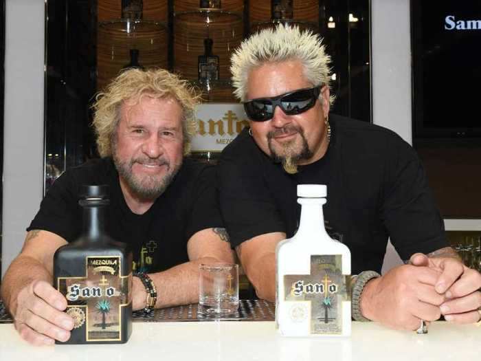 Sammy Hagar from Van Halen and Guy Fieri crafted a tequila together.