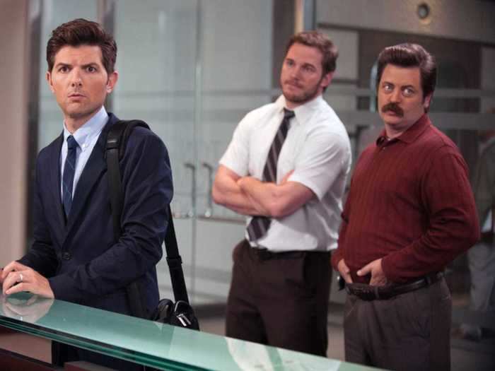 Nick Offerman and Adam Scott both auditioned for the role of Ann