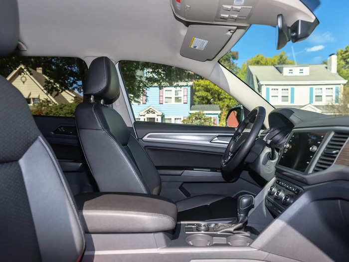 Step inside the Atlas and VW offers up all of the American family SUV must-haves.