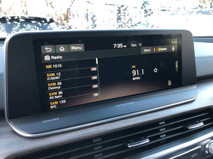 Kia is selling what I consider one of the top infotainment systems on the market. The 10-inch central touchscreen is nearly perfect, and the use of old-school buttons, knobs, and switches is welcome.