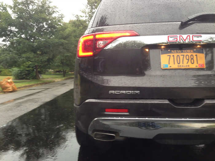 The Acadia Denali wore its 