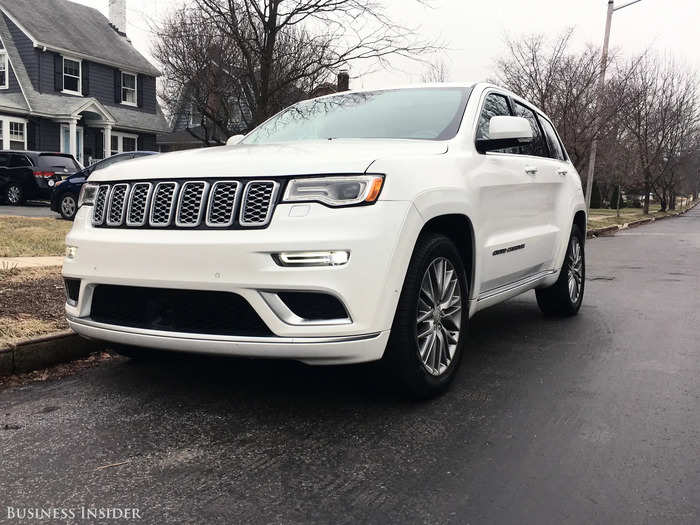 I also sampled two Jeeps: The Grand Cherokee: a 2017 Hemi model, in Summit trim, priced at $54,000, and ...