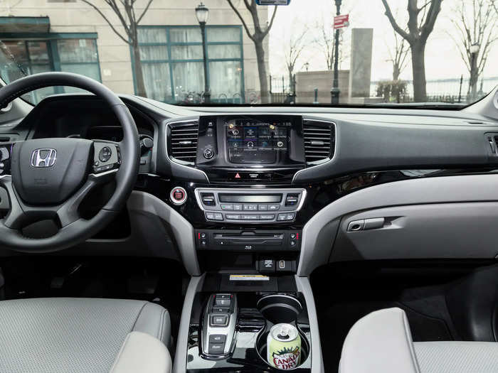 Interior updates for 2019 included a new steering wheel, redesigned trim pieces around the air vents, and wider front passenger armrests.