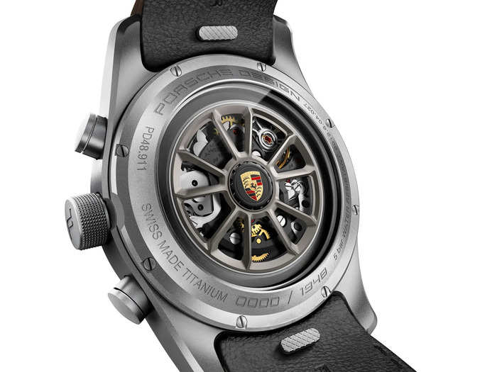 The watch was made in Switzerland and has the chassis number of the last 991 911 to match.