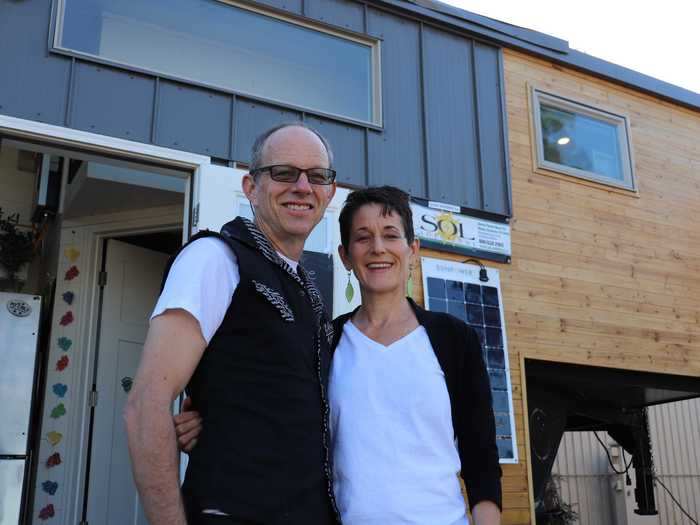Lindsay Wood and her husband are struggling to find a place to park their 300-square-foot tiny house in the middle of a lockdown.