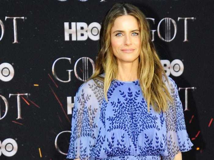 Amanda Peet said she struggled with PPD after the birth of her first daughter.