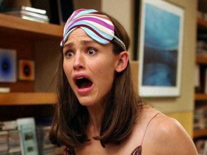 In "13 Going On 30" (2004), Garner plays a teenager-turned-adult.