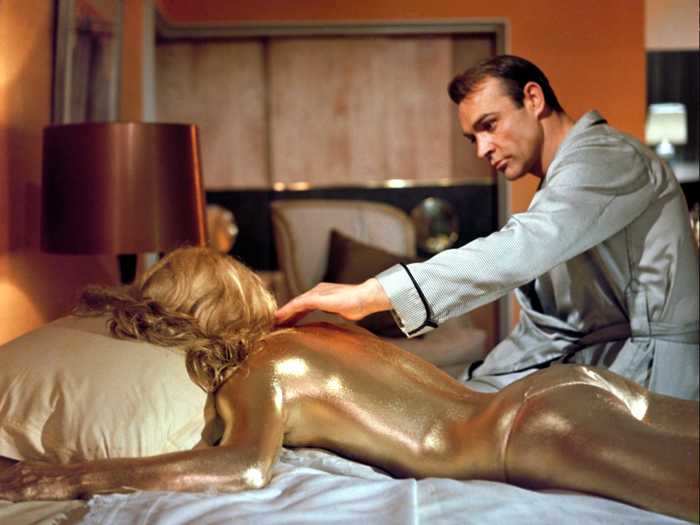 41. "Goldfinger" sung by Shirley Bassey ("Goldfinger")