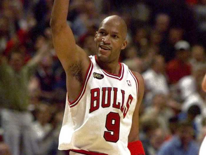 Ron Harper was a starting guard for the Bulls in the later years in his career. He started all 82 games and averaged 9 points per game.