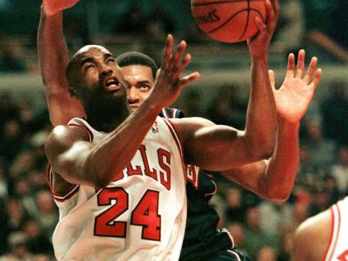 Scott Burrell appeared in 80 games, averaging 13 minutes and 5 points per contest as a reserve small forward.