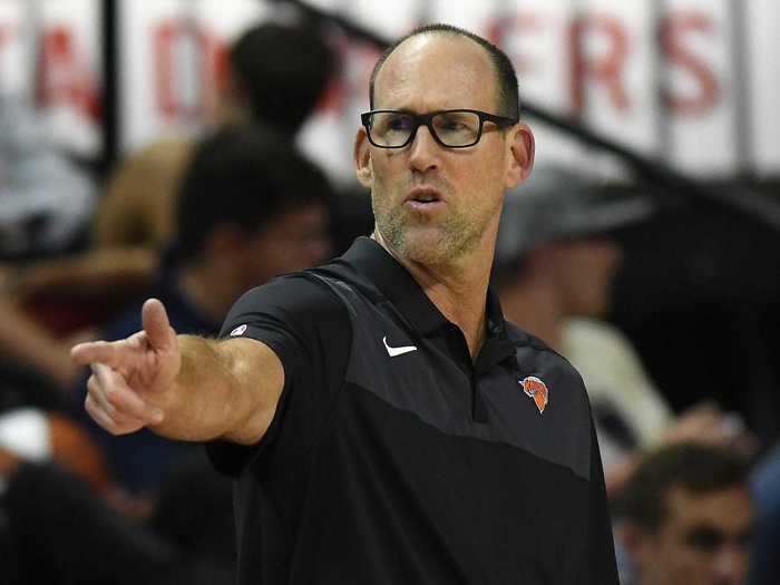 Buechler played in the NBA until 2002. He is now an assistant coach with the Knicks.