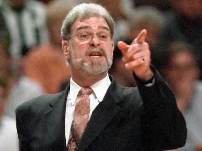 Phil Jackson was the head coach of the Bulls. Jackson, who famously ran the "Triangle" offense, dubbed the 