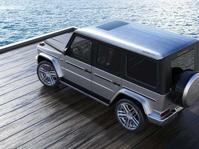 Meet the G-Yachting Limited Edition — a thoroughly blinged out, nautically themed SUV based on the latest-generation Mercedes-AMG G63.