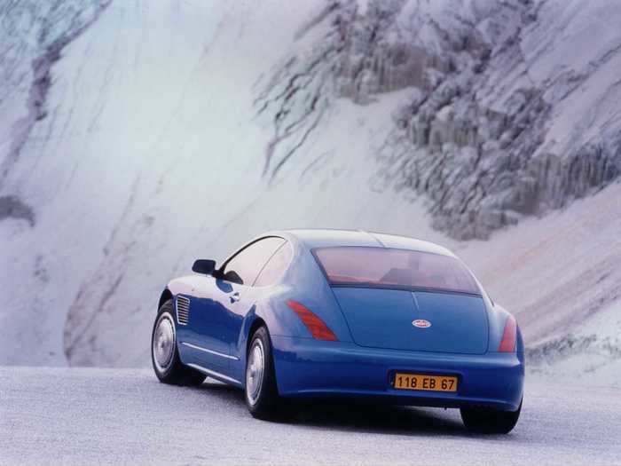 In 1998, Volkswagen acquired Bugatti from Romano Artioli, a car importer. The first design prototype, penned by Italian design house Italdesign, was called the Bugatti EB 118 and had 18 cylinders.