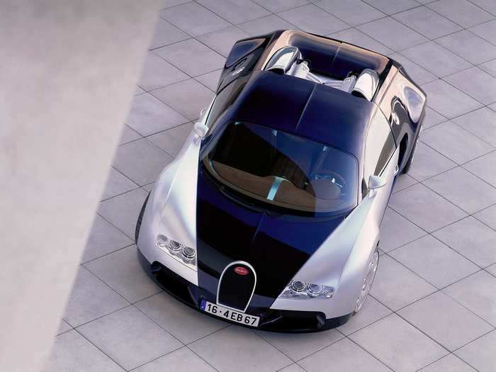 The production version of the Bugatti Veyron didn’t wind up with 18 cylinders.