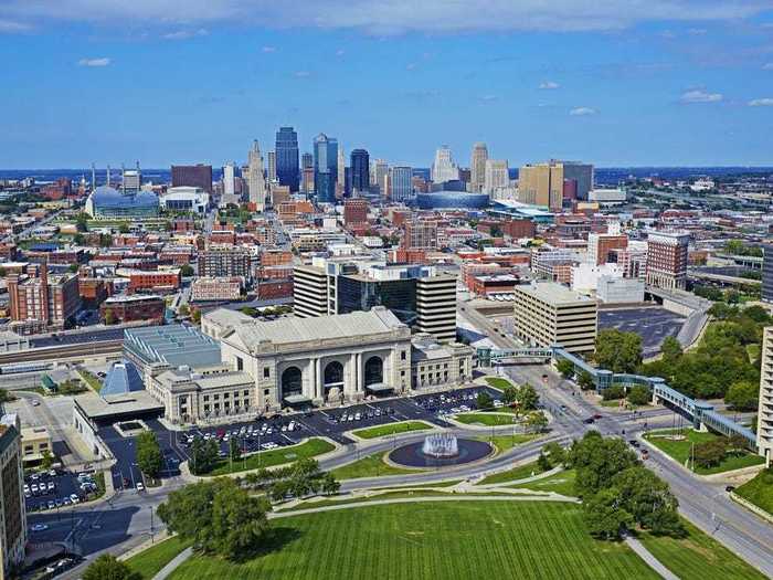 Kansas City, Missouri-Kansas — 38.3% decrease in job postings