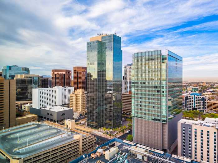 Phoenix-Mesa-Scottsdale, Arizona — 39.3% decrease in job postings