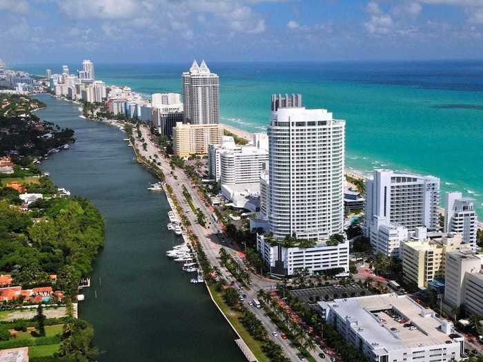 Miami-Fort Lauderdale-West Palm Beach, Florida — 40.6% decrease in job postings