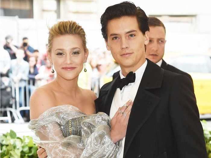 May 7, 2018: Sprouse and Reinhart attended the 2018 Met Gala together.