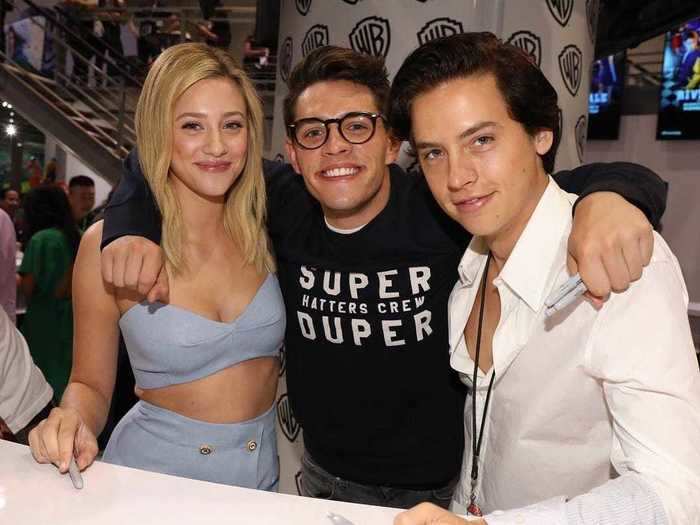 July 23, 2018: Reinhart and Sprouse were spotted together at Comic-Con.