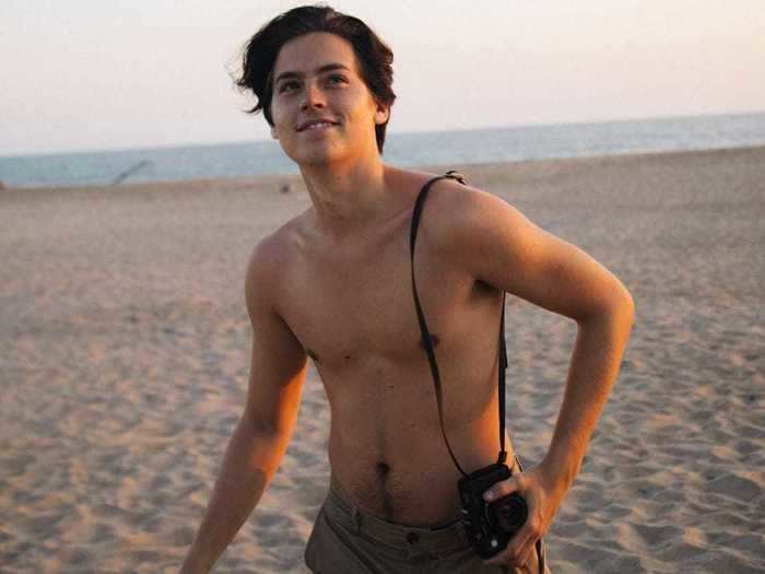 October 13, 2018: Reinhart shared a shirtless photo of Sprouse on Instagram.