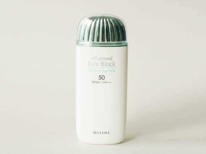 10. MISSHA Mild Essence Sun Milk SPF 50/PA+