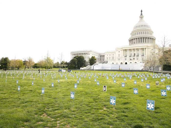 The groups are urging Congress to take more immediate action in response to the call for adequate PPE at the front lines.