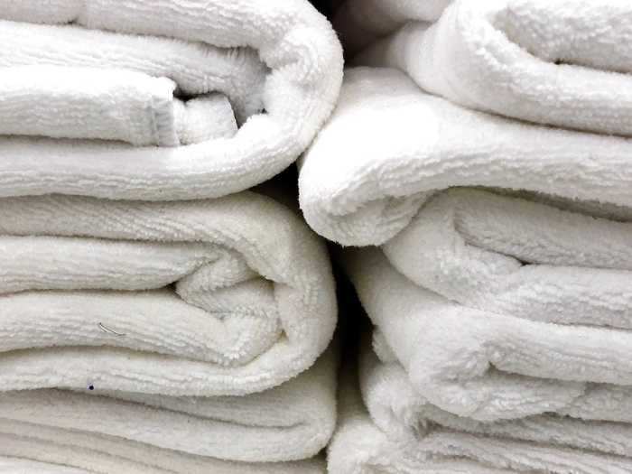 2. Bedding and towels