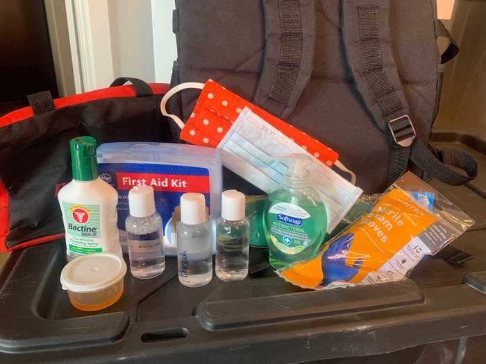 9. A first-aid kit