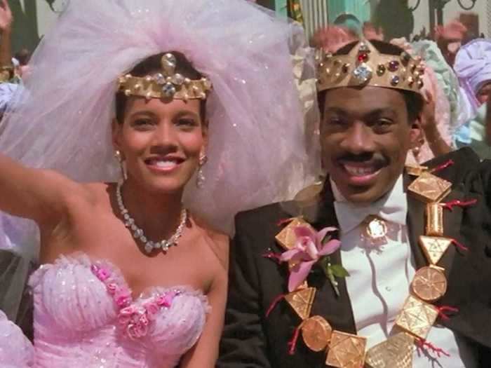 4. "Coming to America" is a heartwarming comedy of errors starring Eddie Murphy.