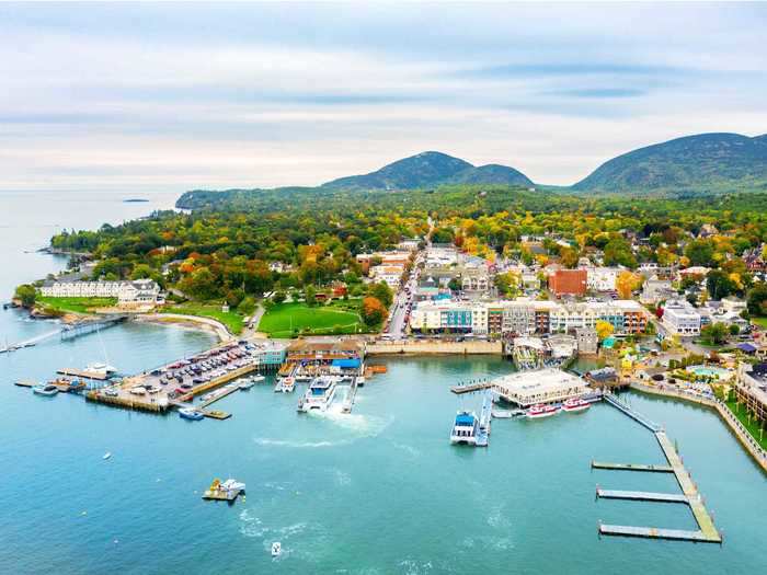 Islands in Maine, like Bar Harbor, have faced similar problems to the islands in Massachusetts.