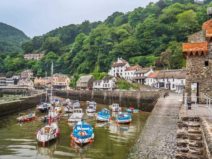 Wealthy Brits in the UK have also been escaping the big cities, favoring the English countryside. Some fled to their second homes in the county of Devon.