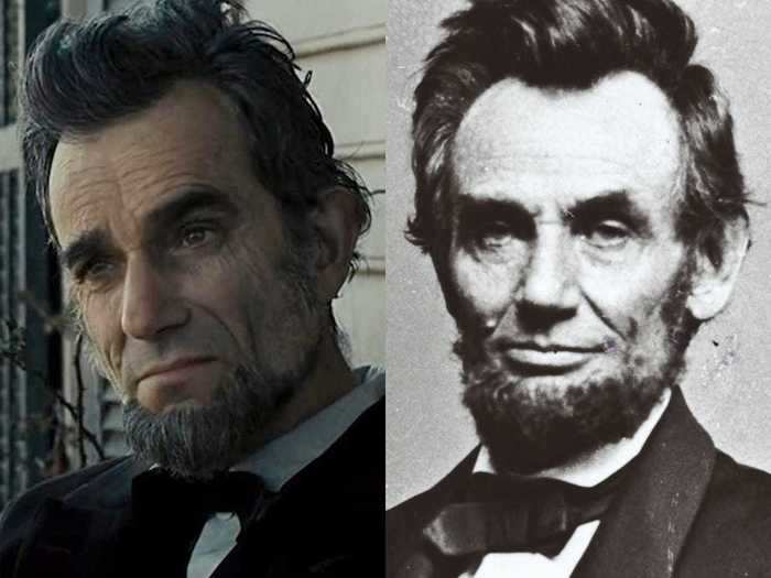 Daniel Day-Lewis won an Oscar for his portrayal of Abraham Lincoln.