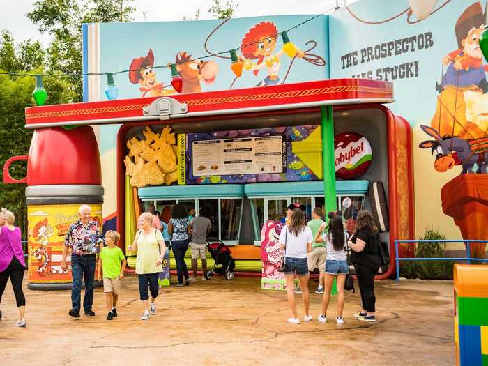 Disney also posted the recipe for the grilled cheese sandwich sold at Toy Story Land inside the park.