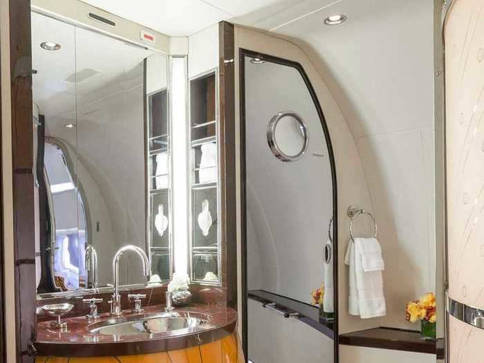 Not commonly found on smaller jets, the shower feature is crucial to giving the jet the home away from home or luxury hotel suite feel as it allows passengers to go straight from the plane to a meeting or event without having to stop and freshen up.