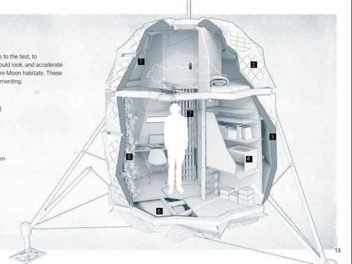 Inside, the team will also address some of the many challenges of isolating in a small space for a long period.