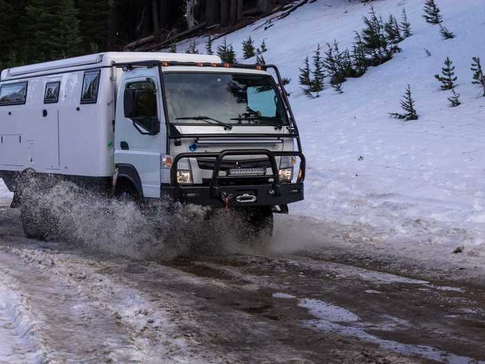 The truck is also reliable and has decent fuel economy, and the EarthCruiser