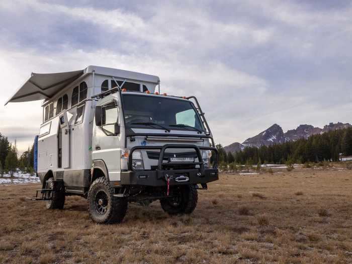 It also has multiple specific gear and drive options that allow it to run in a multitude of environments, according to EarthCruiser.