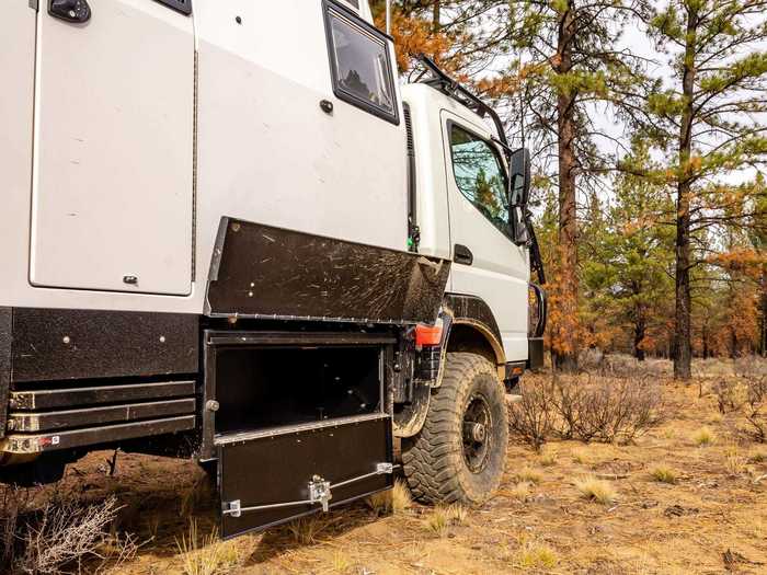 The overlander can also be used off-grid.