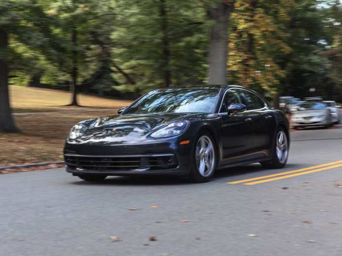And of course the Panamera — shown here as a 4S sedan rather than a wagon, with a 2.9-liter, 440-horsepower, twin-turbocharged V6 — was our 2017 Business Insider Car of the Year.