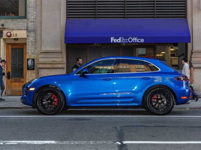 We also tested a Macan Turbo with a performance-pack extra. It takes the Macan Turbo