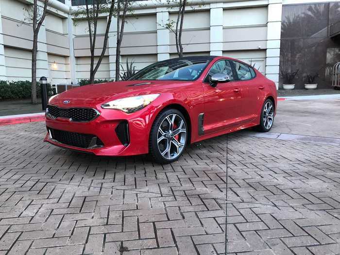 The Kia Stinger