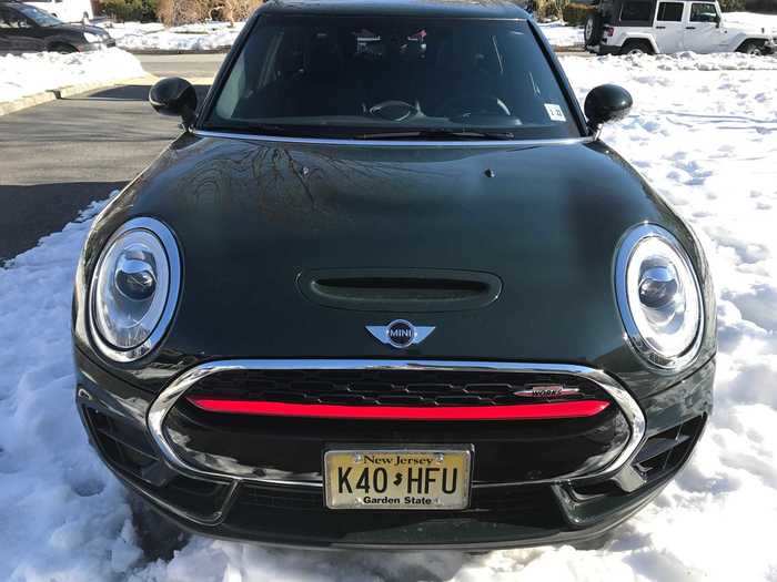 The MINI Clubman JCW has nearly 230-horsepower turbo motor blasts the JCW Clubman from zero to 60 mph in scooch under 7 seconds.