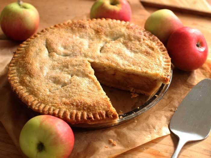 Contrary to the idiom, apple pie isn