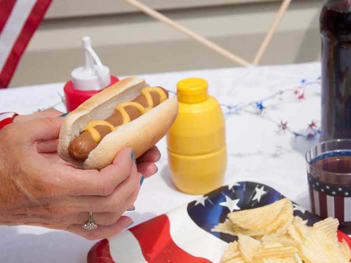 Hot dogs were invented in Germany and Austria.