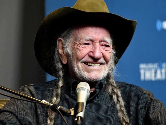 Willie Nelson has maintained his pot-loving image for years.