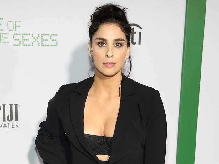 Sarah Silverman said Seth Rogen told her that she was the first celebrity he ever smoked pot with.