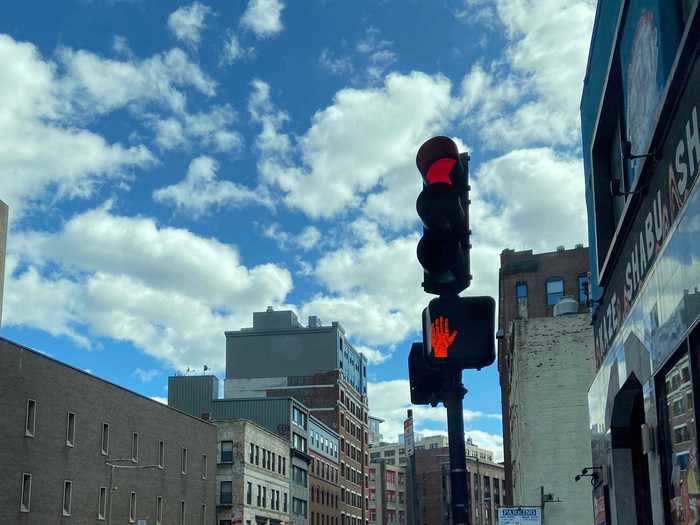 Chinatown streets were empty. Generally, they