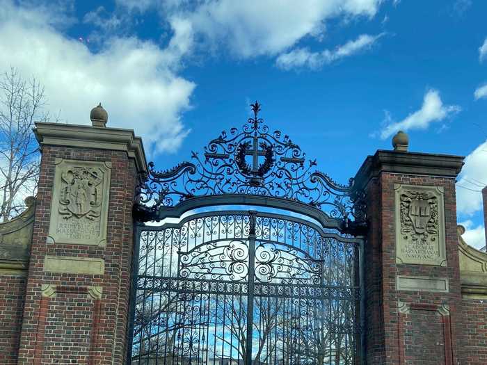 Harvard was very quiet. We saw a smattering of people walking through Harvard Yard, but it was eerily quiet. Harvard students were sent home from campus in March.